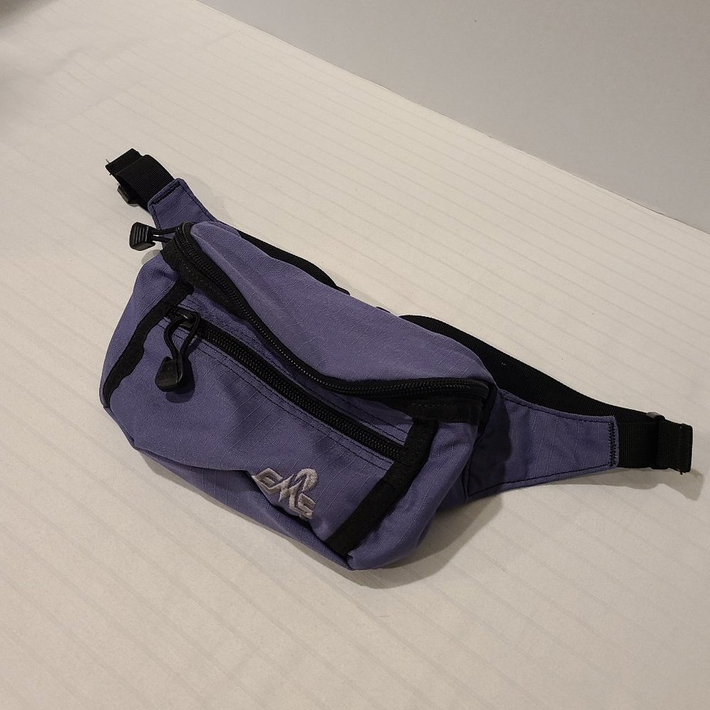 Vintage EMS Eastern Mountain Sports Waist Fanny Pack Hip Bag Sport Hiking-Purple